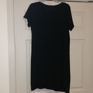 A black dress